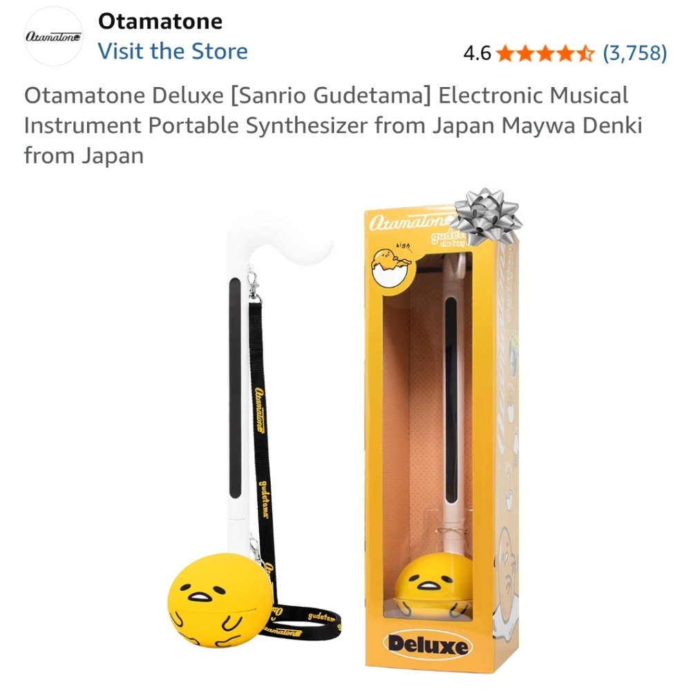 Gudetama Otamatone Deluxe